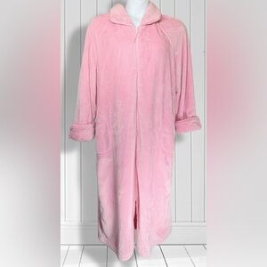 Pink Barbiecore Soft Cozy Comfort Luxurious Fleece Robe